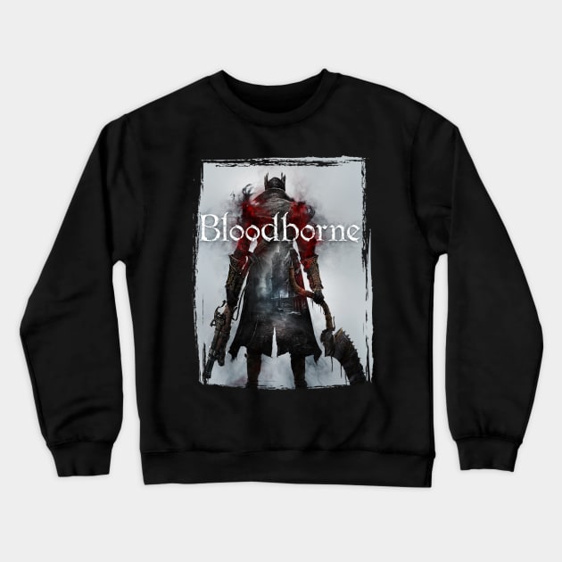 Bloodborne The Old Hunter Crewneck Sweatshirt by paperonithemes